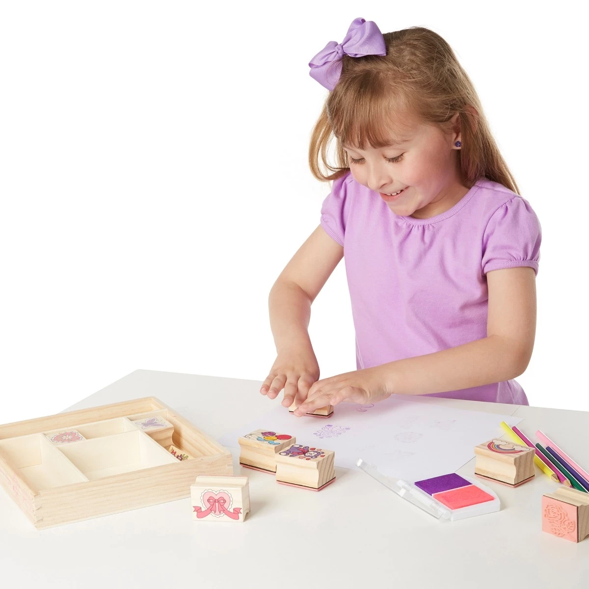 Melissa & Doug Friendship Stamp Set 4 Melissa & Doug Friendship Stamp Set - Image 4