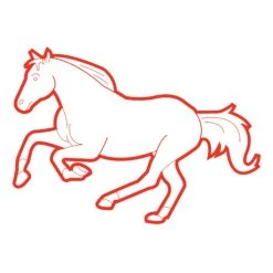 Melissa & Doug Wooden Stamp Set - Horses 10 Melissa & Doug Wooden Stamp Set - Horses -Toys Elegant shop 002410 6