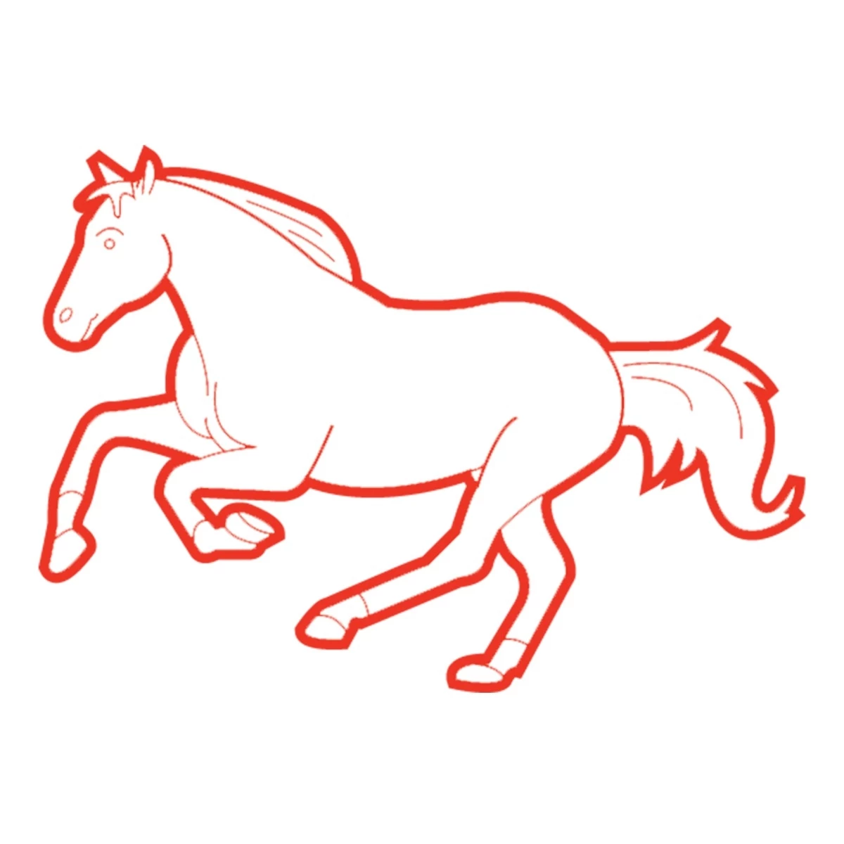 Melissa & Doug Wooden Stamp Set - Horses 5 Melissa & Doug Wooden Stamp Set - Horses - Image 5