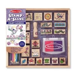 Melissa & Doug Stamp-a-Scene Fairy Garden -Toys Elegant shop 002424 4