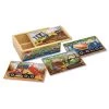 Melissa & Doug Construction Jigsaw Puzzles in a Box
