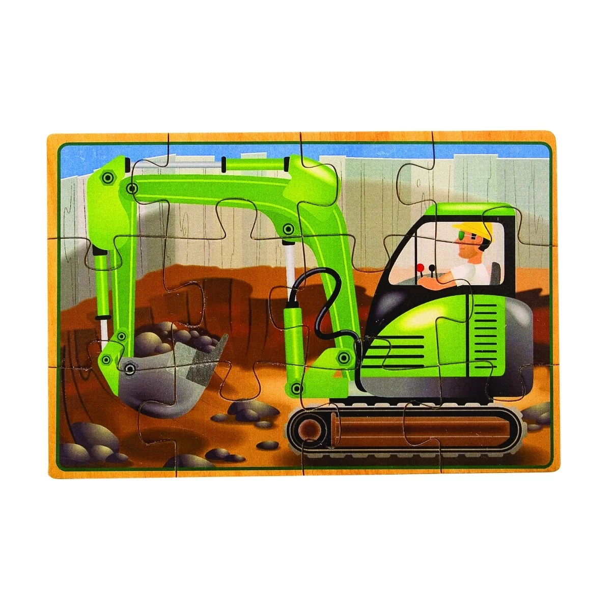 Melissa & Doug Construction Jigsaw Puzzles in a Box 4 Melissa & Doug Construction Jigsaw Puzzles in a Box - Image 4