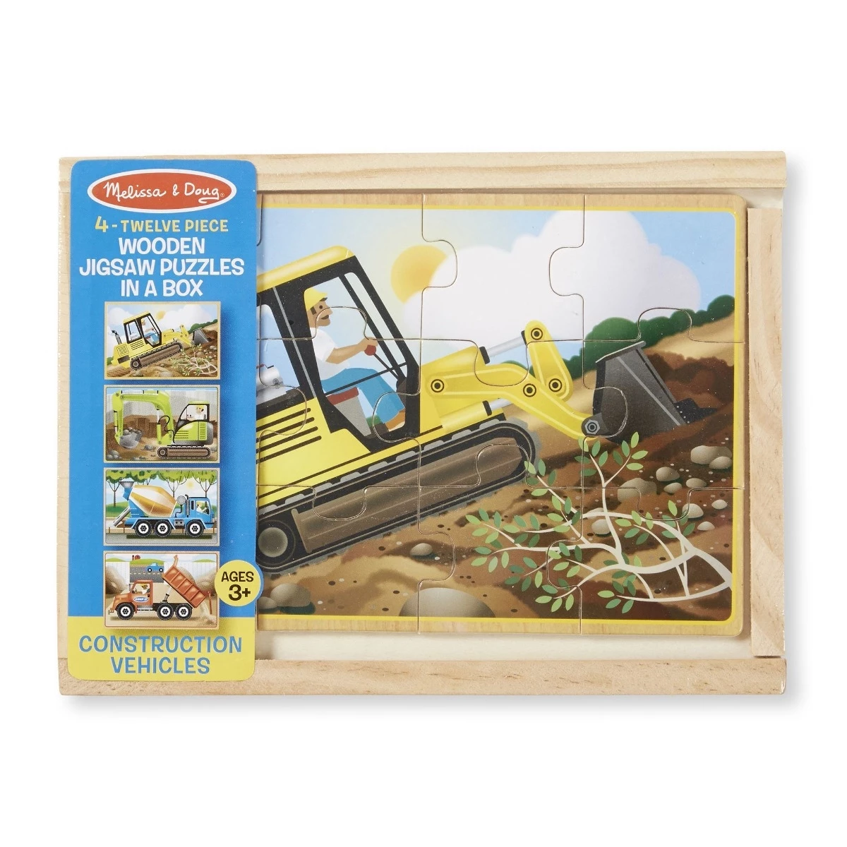 Melissa & Doug Construction Jigsaw Puzzles in a Box 6 Melissa & Doug Construction Jigsaw Puzzles in a Box - Image 6