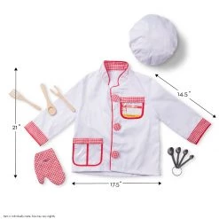 Melissa & Doug Chef Role Play Costume Set -Toys Elegant shop 004838 5