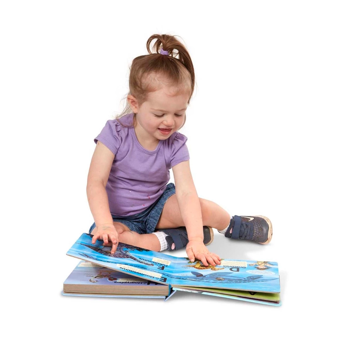 Melissa & Doug Poke-a-Dot - Dinosaurs A to Z Board Book 3 Melissa & Doug Poke-a-Dot - Dinosaurs A to Z Board Book - Image 3