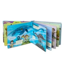 Melissa & Doug Poke-a-Dot - Dinosaurs A to Z Board Book -Toys Elegant shop 031347 4 1