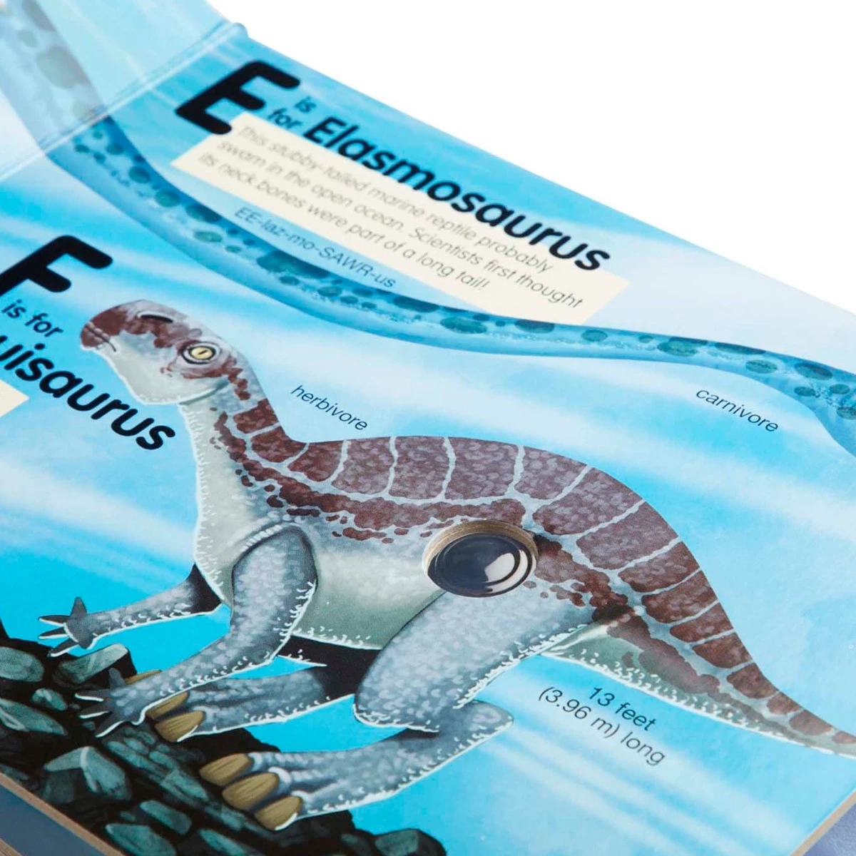 Melissa & Doug Poke-a-Dot - Dinosaurs A to Z Board Book 5 Melissa & Doug Poke-a-Dot - Dinosaurs A to Z Board Book - Image 5