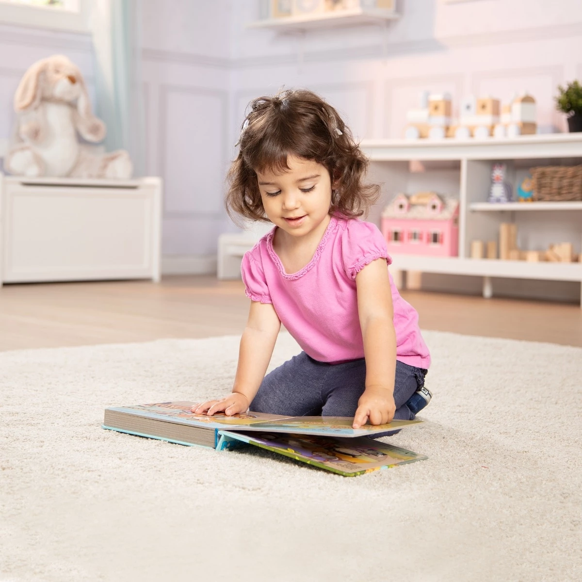 Melissa & Doug Poke-a-Dot - The Wheels on the Bus Wild Safari Board Book 2 Melissa & Doug Poke-a-Dot - The Wheels on the Bus Wild Safari Board Book - Image 2