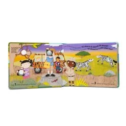 Melissa & Doug Poke-a-Dot - The Wheels on the Bus Wild Safari Board Book 14 Melissa & Doug Poke-a-Dot - The Wheels on the Bus Wild Safari Board Book -Toys Elegant shop 031348 7