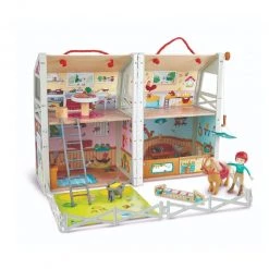 Hape International Pony Club Wooden Barn -Toys Elegant shop 11f337f67abba9d306e31f33a76711c7afd8c0a5 603080001 3