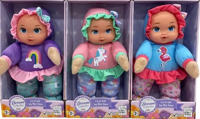 Assorted GIGO 12" I'm So Soft Baby Dolls 1 Assorted GIGO 12" I'm So Soft Baby Dolls