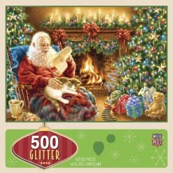 MasterPieces® Holiday Glitter 500-Piece Puzzle - Assorted Styles