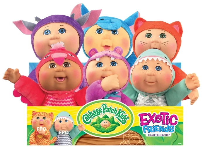 Cabbage Patch Kids 9 Inch Exotic Cuties Assorted 1 Cabbage Patch Kids 9 Inch Exotic Cuties Assorted