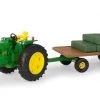 John Deere 1:16 Scale Big Farm John Deere 4020 with Hay Wagon