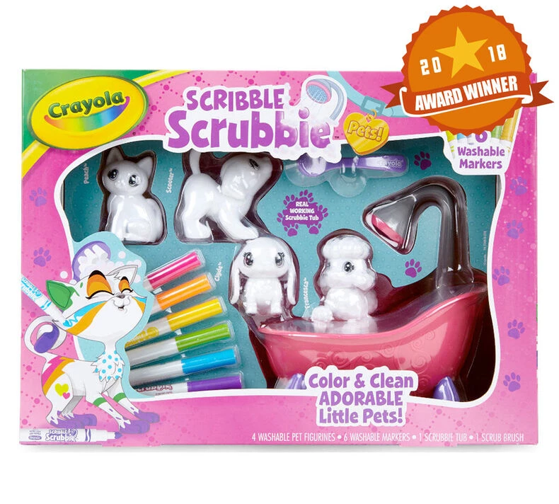 Crayola 74-7249 Scribble Scrubbie Tub Play Set 1 Crayola 74-7249 Scribble Scrubbie Tub Play Set