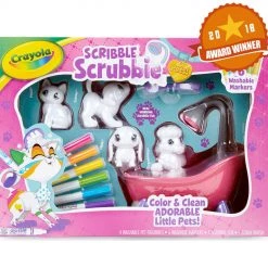 Crayola 74-7249 Scribble Scrubbie Tub Play Set