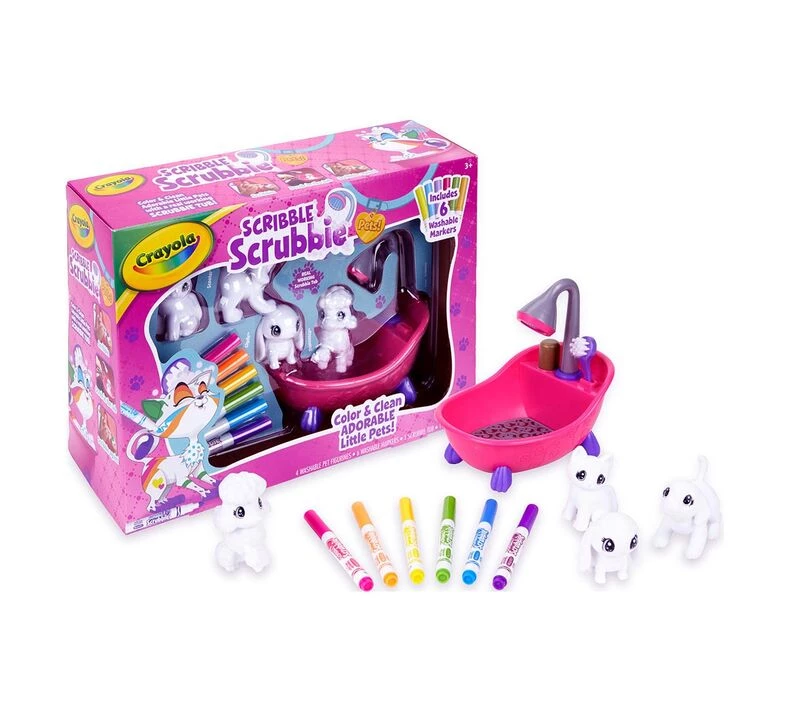 Crayola 74-7249 Scribble Scrubbie Tub Play Set 2 Crayola 74-7249 Scribble Scrubbie Tub Play Set - Image 2