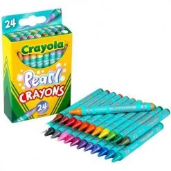 Crayola Pearl Crayons – 24 Count -Toys Elegant shop 51000135 3