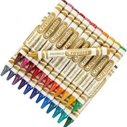 Crayola Metallic Crayons – 24 Count 6 Crayola Metallic Crayons – 24 Count -Toys Elegant shop 51000136 4