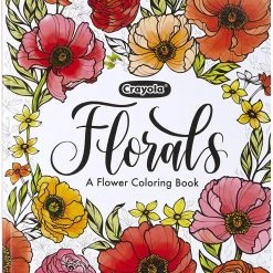 Crayola Colors in Bloom Adult Coloring Book