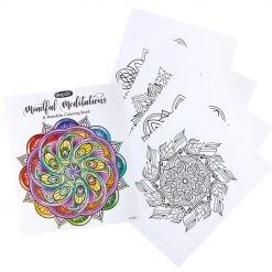 Crayola Mindful Meditations Mandala Adult Coloring Book -Toys Elegant shop 51000139 3