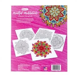 Crayola Mindful Meditations Mandala Adult Coloring Book -Toys Elegant shop 51000139 7