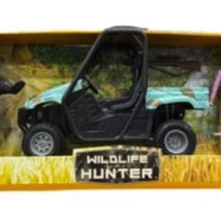 New Ray Toys Teal Camo Hunting Set with Vehicles Assorted 1:12 Scale