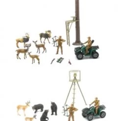 New Ray Toys USA Hunting Playset with Figure Assortment