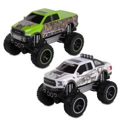 NKOK RealTree 2-pack Friction Powered Trucks, Assorted Styles -Toys Elegant shop 51680017