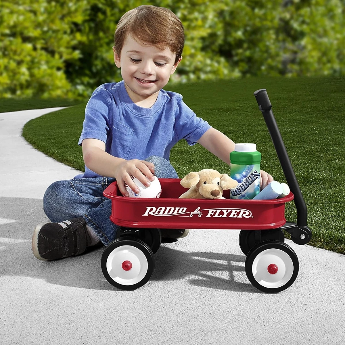 Radio Flyer Little Red Toy Wagon 5 Radio Flyer Little Red Toy Wagon - Image 5