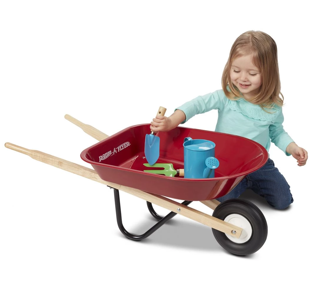 Radio Flyer Kid's Wheelbarrow 2 Radio Flyer Kid's Wheelbarrow - Image 2