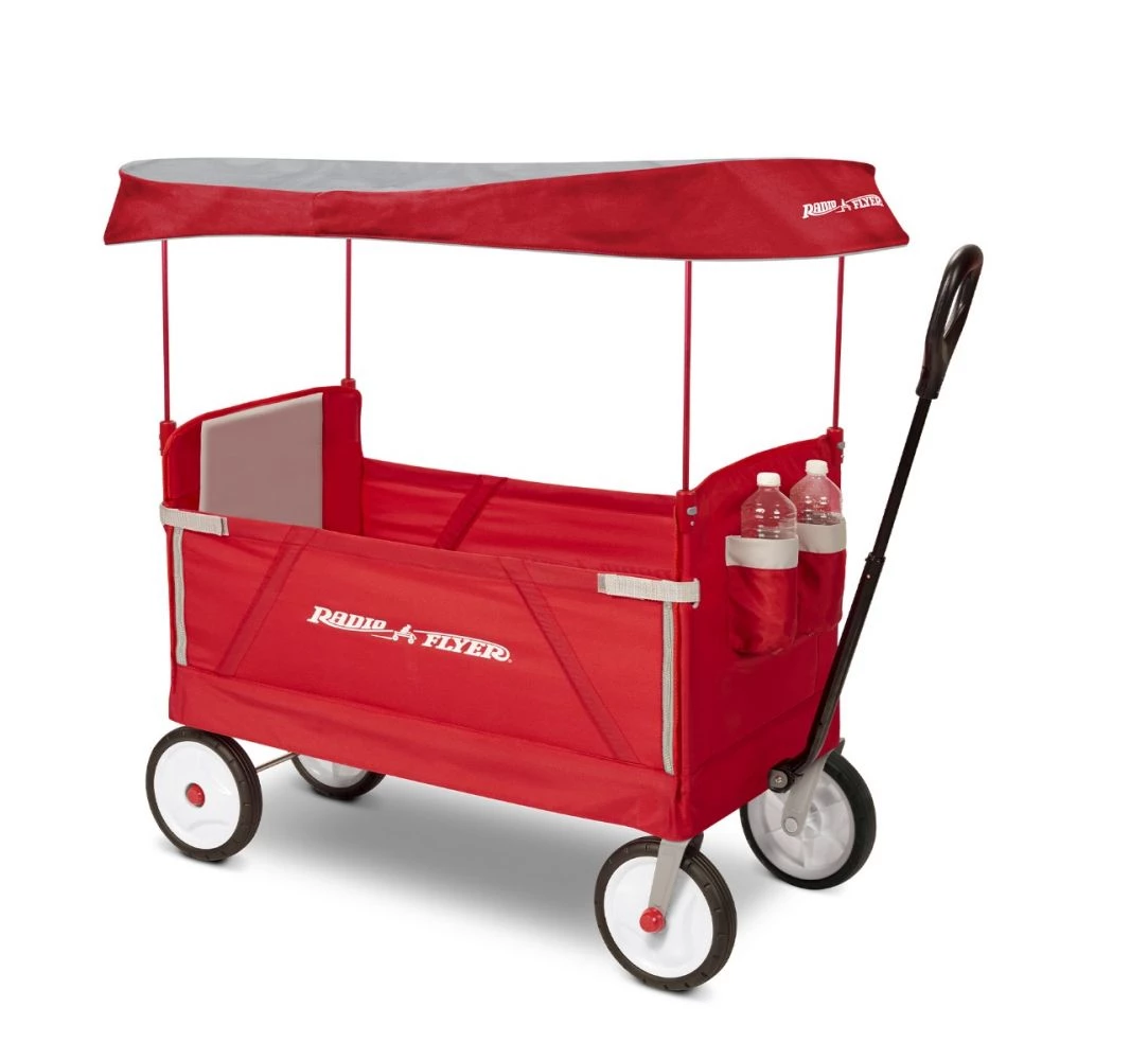 Radio Flyer 3-In-1 EZ Fold Wagon® With Canopy 1 Radio Flyer 3-In-1 EZ Fold Wagon® With Canopy
