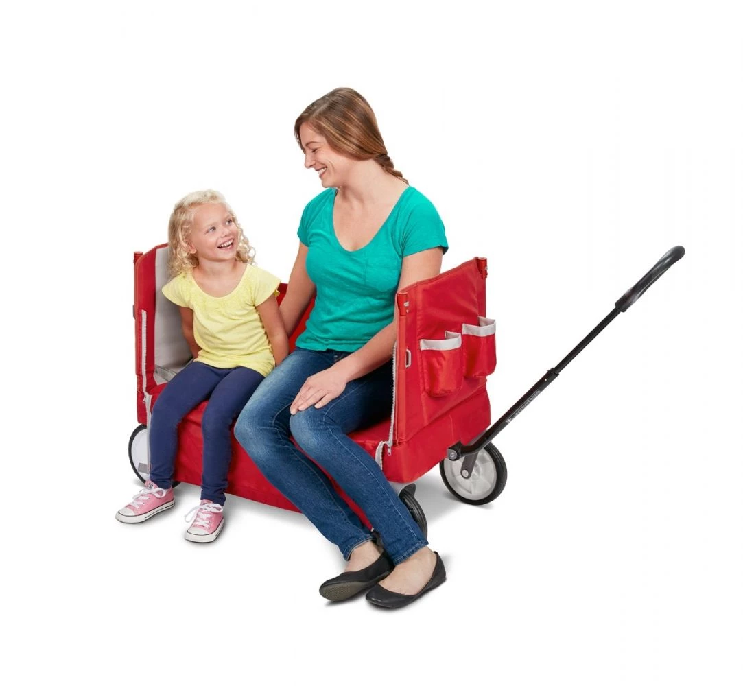 Radio Flyer 3-In-1 EZ Fold Wagon® With Canopy 4 Radio Flyer 3-In-1 EZ Fold Wagon® With Canopy - Image 4