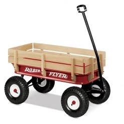 Radio Flyer 32Z All-Terrain Steel & Wood Wagon