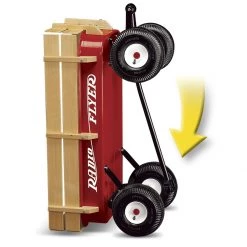 Radio Flyer 32Z All-Terrain Steel & Wood Wagon -Toys Elegant shop 5380097 3