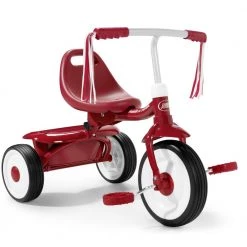 Radio Flyer Fold 2 Go Trike-Red