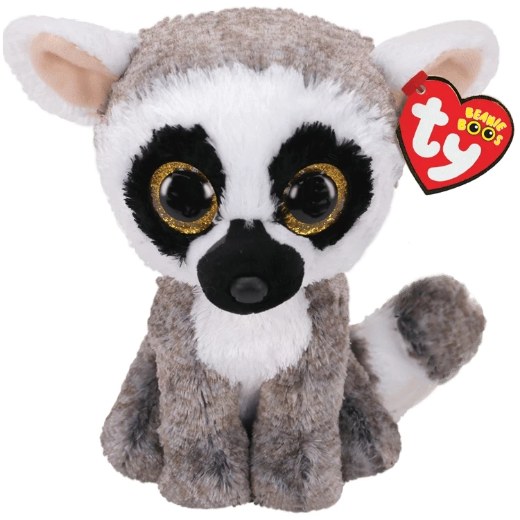 TY Beanie Boo Linus the Lemur – 6 inches 1 TY Beanie Boo Linus the Lemur – 6 inches