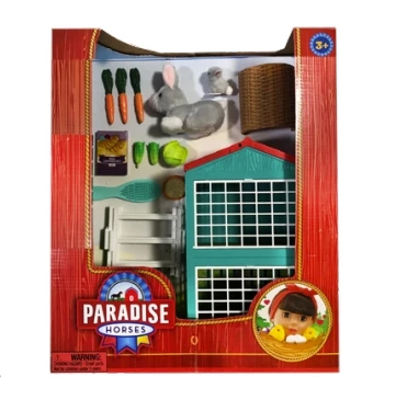 Paradise Kids Bunny Hutch Playset 1 Paradise Kids Bunny Hutch Playset