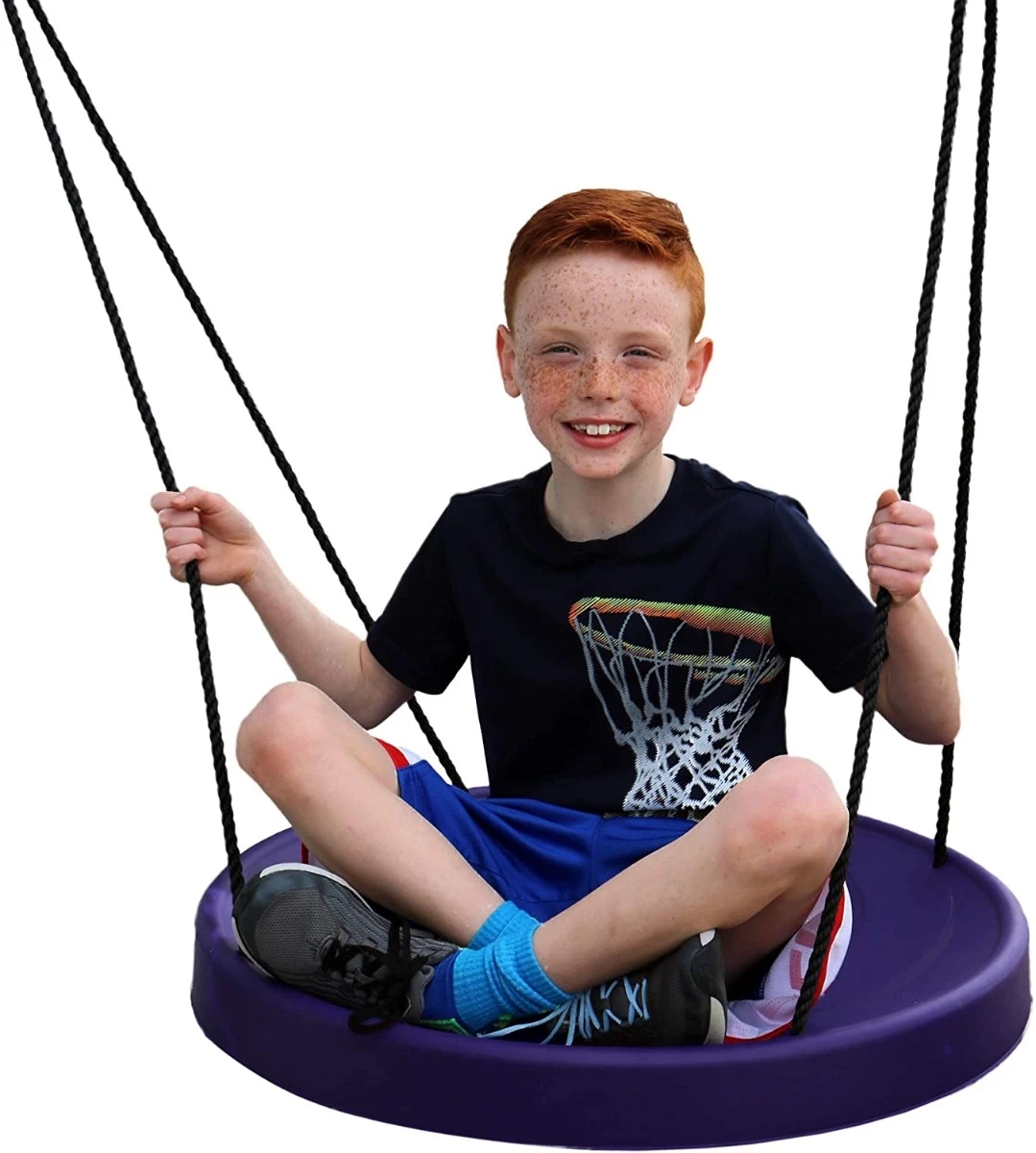 M&M Sales MM00151 PUR Air Riderz Saucer Swing 2 M&M Sales MM00151 PUR Air Riderz Saucer Swing - Image 2