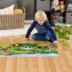 Ertl John Deere Kids 3' X 2' Floor Puzzle -Toys Elegant shop 56100114 2