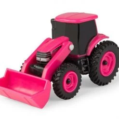Ertl Collect & Play Series 1:64 Case IH Pink Loader Tractor