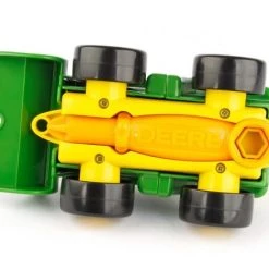 Tomy 47209 John Deere Build-a-Buddy - Bonnie Scoop Tractor with Wagon, Cow and Screwdriver -Toys Elegant shop 56110342 3 1