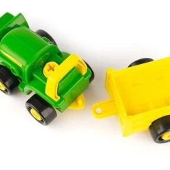 Tomy 47209 John Deere Build-a-Buddy - Bonnie Scoop Tractor with Wagon, Cow and Screwdriver -Toys Elegant shop 56110342 4 1