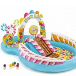 Intex Candy Zone™ Inflatable Play Center with Slide