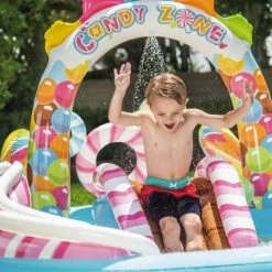 Intex Candy Zone™ Inflatable Play Center with Slide -Toys Elegant shop 56430007 2
