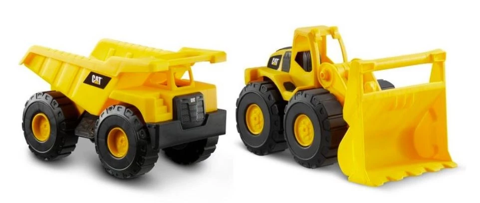 CAT Tough Rigs 2-Pack Dump Truck & Wheel Loader 1 CAT Tough Rigs 2-Pack Dump Truck & Wheel Loader