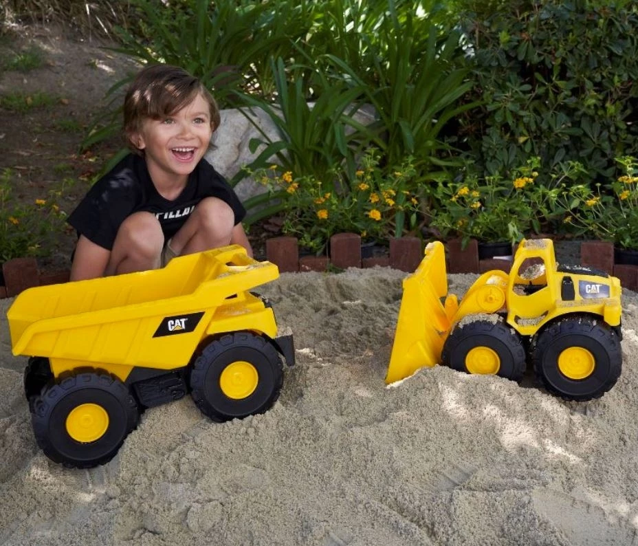 CAT Tough Rigs 2-Pack Dump Truck & Wheel Loader 3 CAT Tough Rigs 2-Pack Dump Truck & Wheel Loader - Image 3