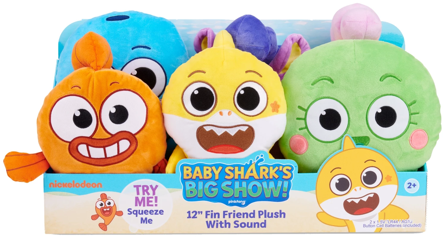 Assorted Wow Wee 12" Baby Shark Fin Friends - Image 7