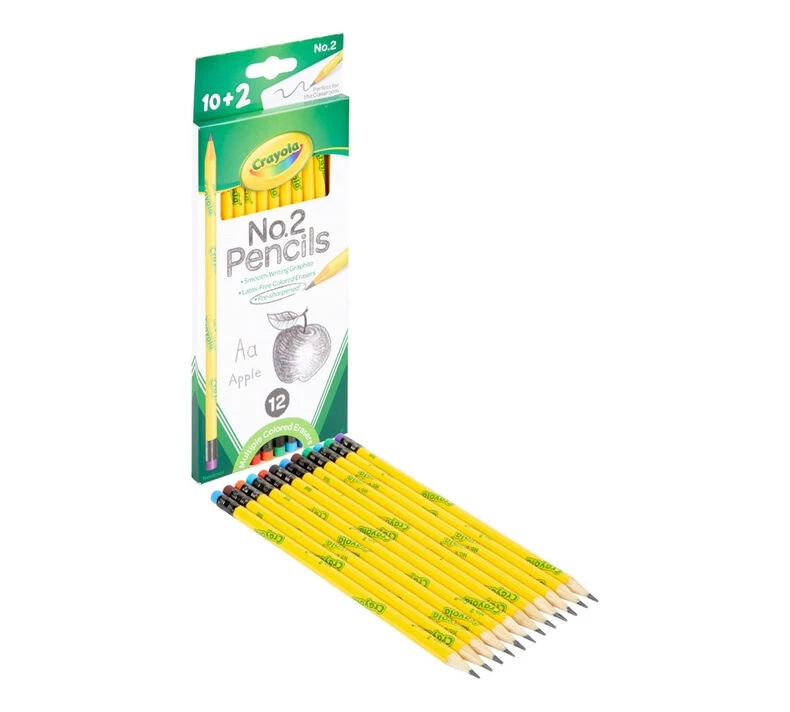 Crayola No. 2 Pencils, 12 Count 3 Crayola No. 2 Pencils, 12 Count - Image 3