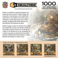 RealTree® 1,000-Piece Puzzle - Assorted Styles -Toys Elegant shop 71752 boxback